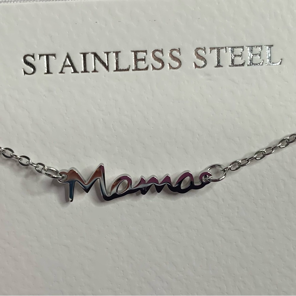 3/$10 Stainless Steel Mama Bracelet NEW